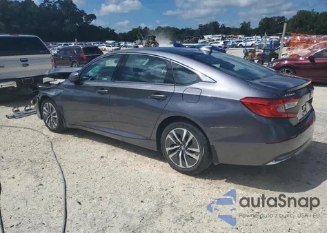 2021 Honda Accord Hybrid из США, поврежденный, VIN 1HGCV3F13MA004657